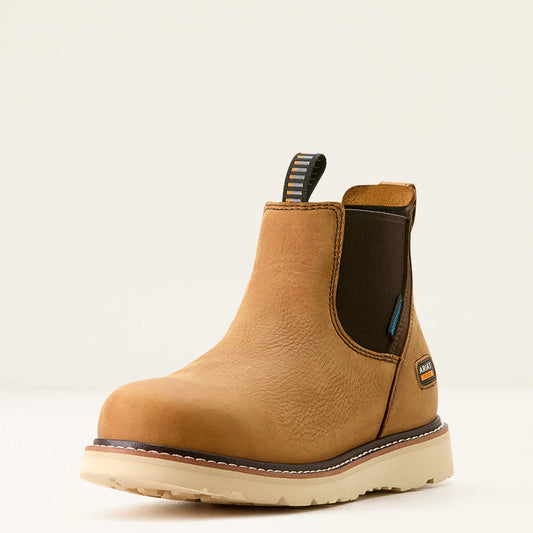 Ariat Customer Favorite Rebar Wedge Chelsea Waterproof Work Boot