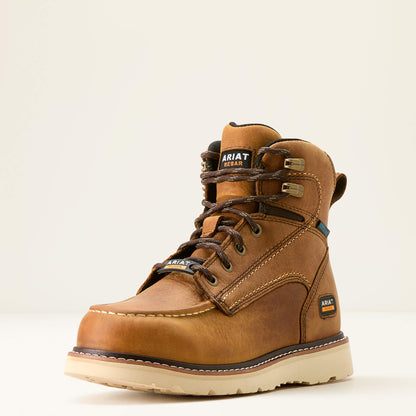 Ariat Great Value Rebar Wedge Moc Toe Waterproof Work Boot