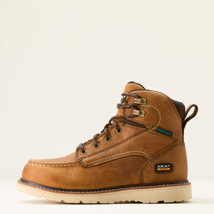 Ariat Great Value Rebar Wedge Moc Toe Waterproof Work Boot