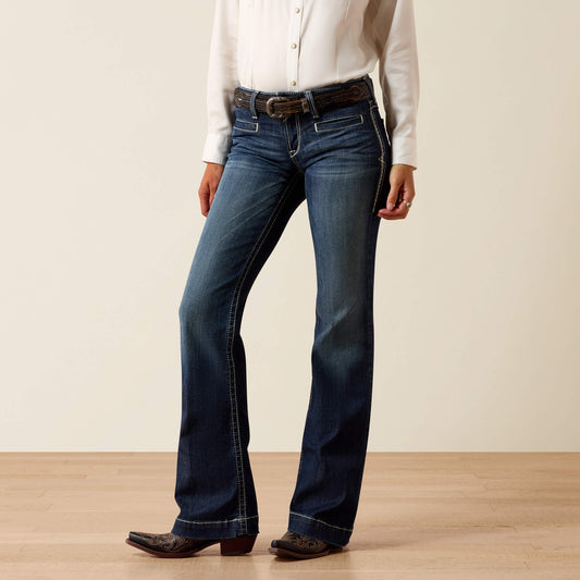 Ariat Signature Mid Rise Entwined Trouser Jeans