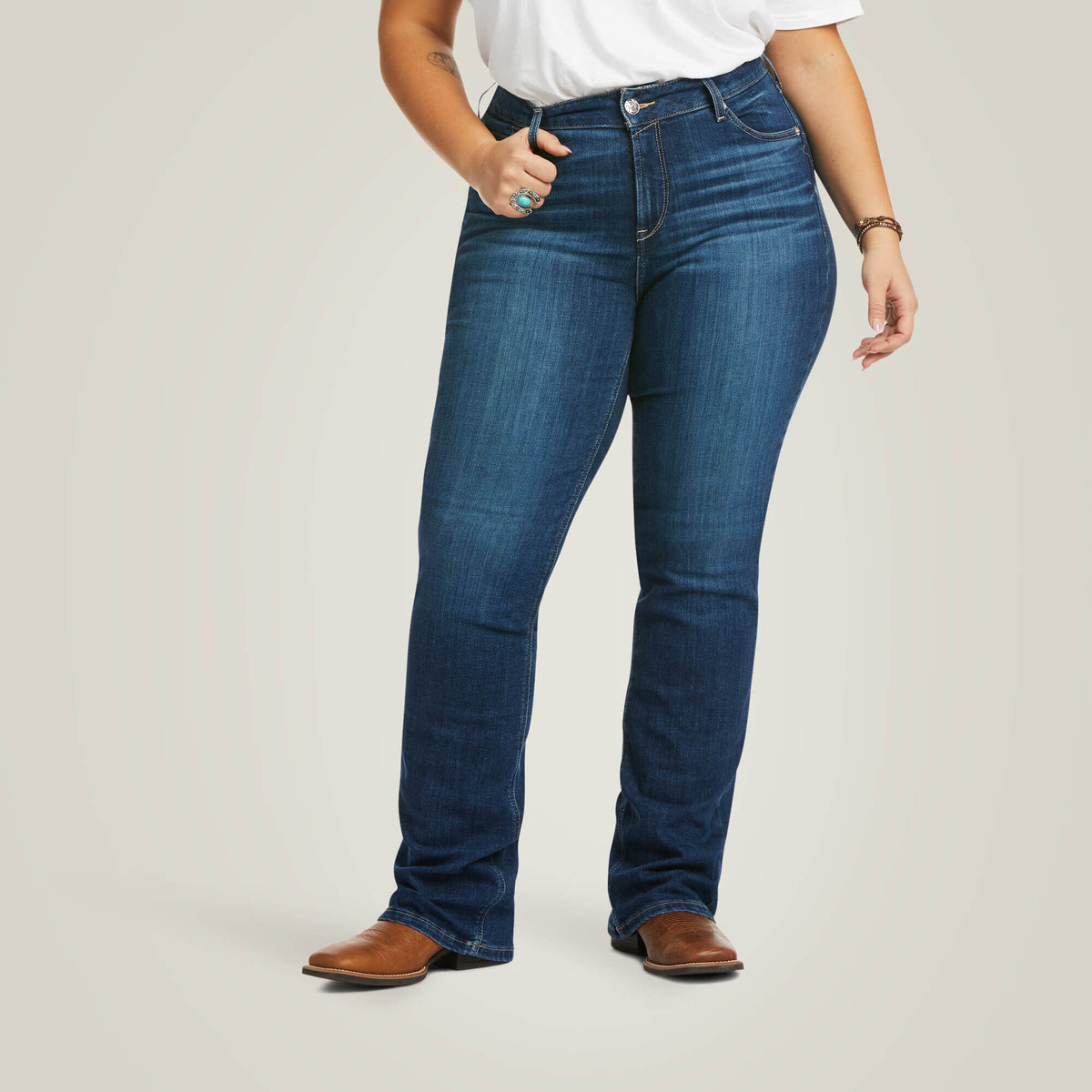 Ariat Trusted Perfect Rise Abby Straight Leg Jean