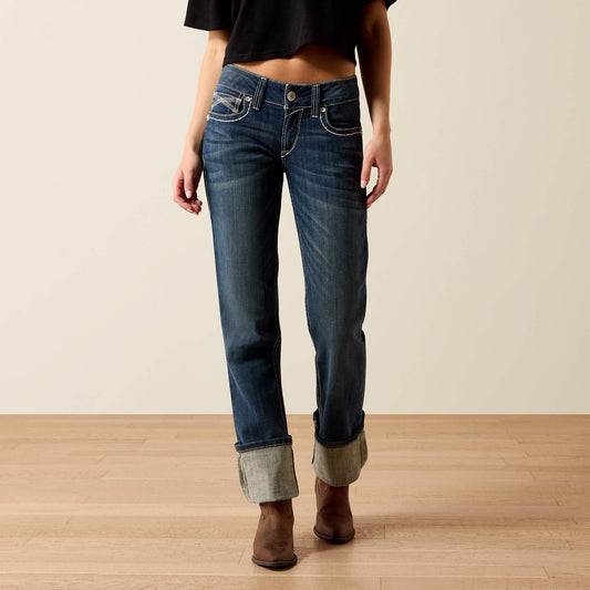 Ariat New Mid Rise Ivy Straight Leg Jean