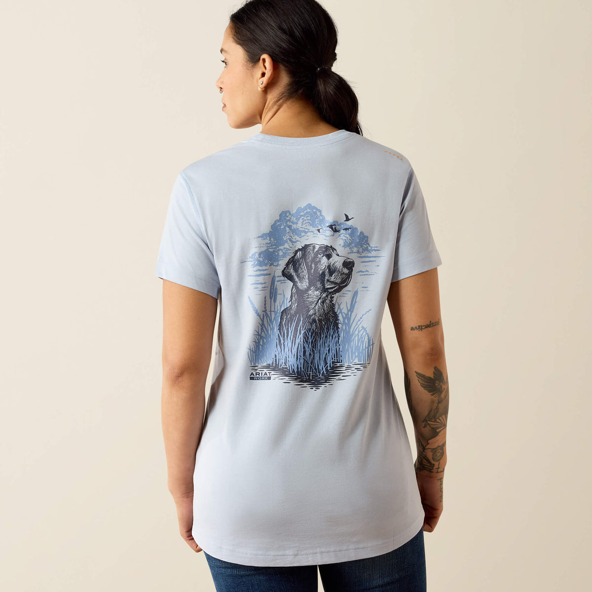 Ariat Latest Rebar Workman Field Dog Classic Fit T-Shirt
