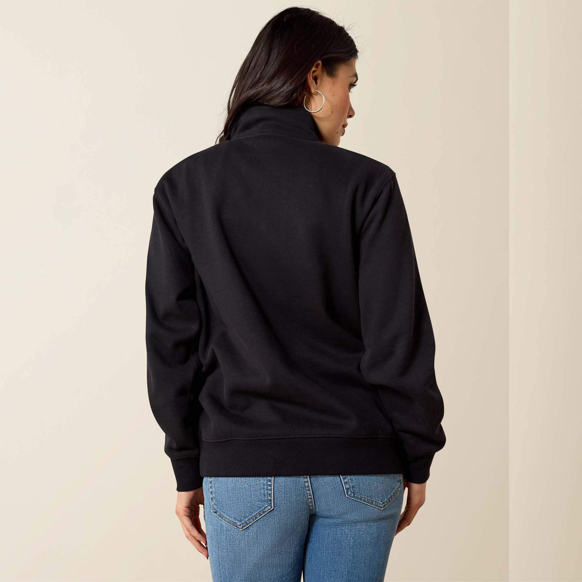 Ariat Quality Foundation Logo 1/2 Zip Sweatshirt