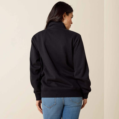 Ariat Quality Foundation Logo 1/2 Zip Sweatshirt