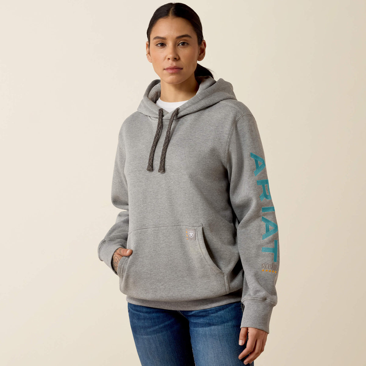 Ariat Quality Rebar Workman Graphic Hoodie