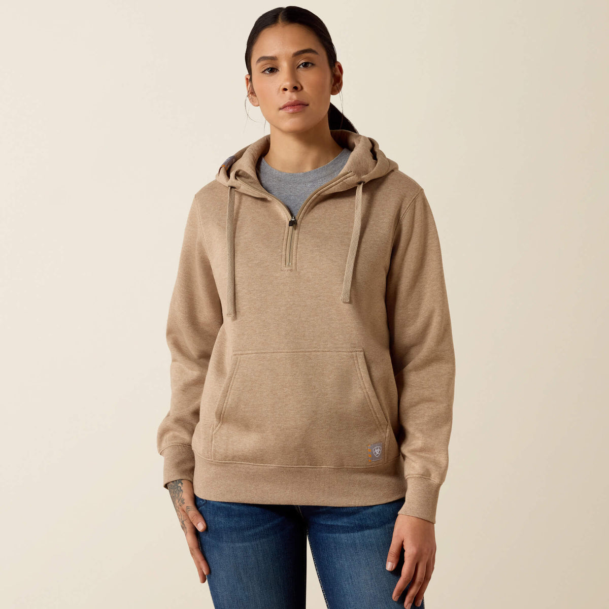 Ariat Great Value Rebar Skill Set 1/2 Zip Hoodie