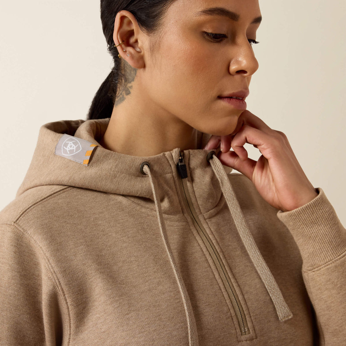 Ariat Great Value Rebar Skill Set 1/2 Zip Hoodie