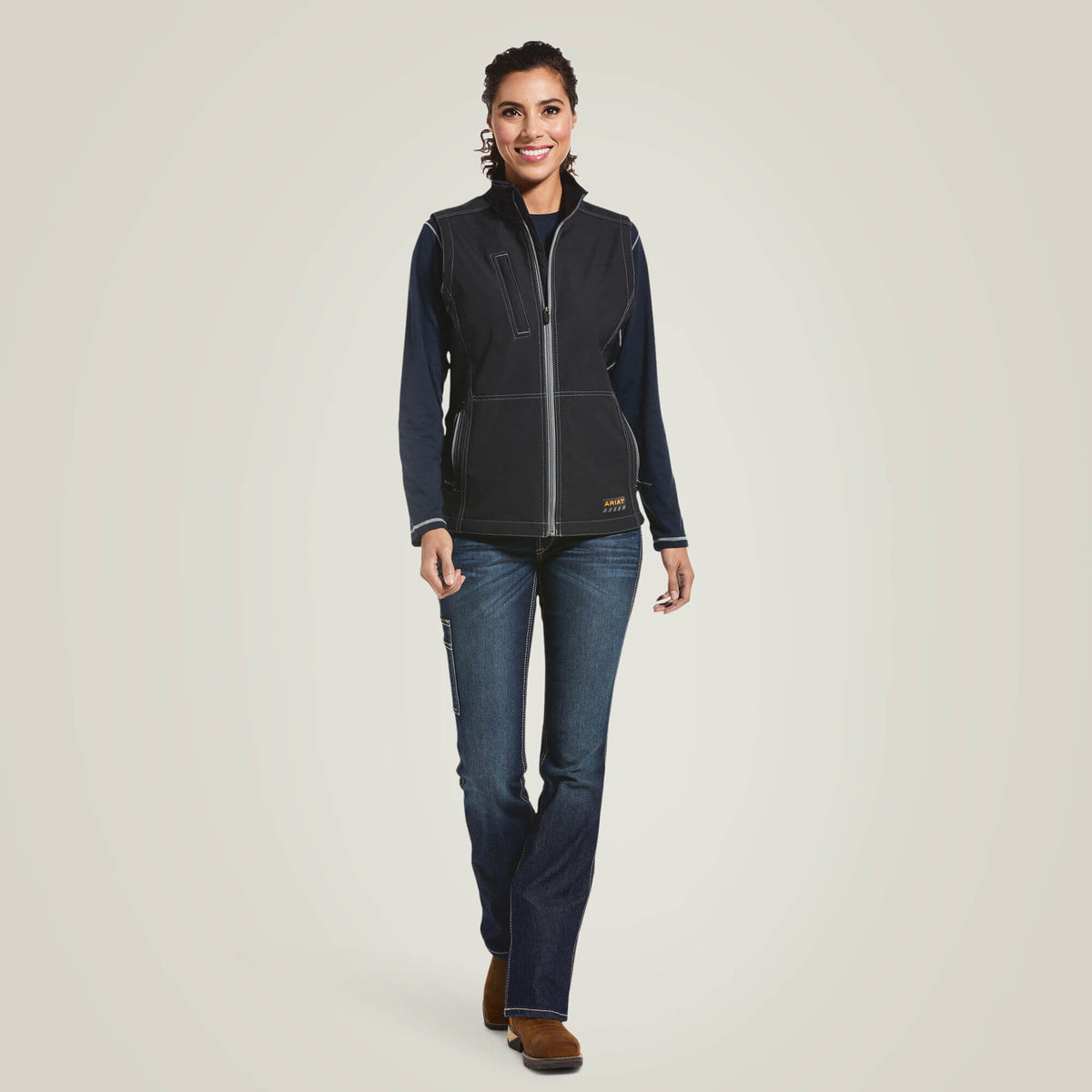 Ariat Hot Sale Rebar Stretch Canvas Softshell Vest