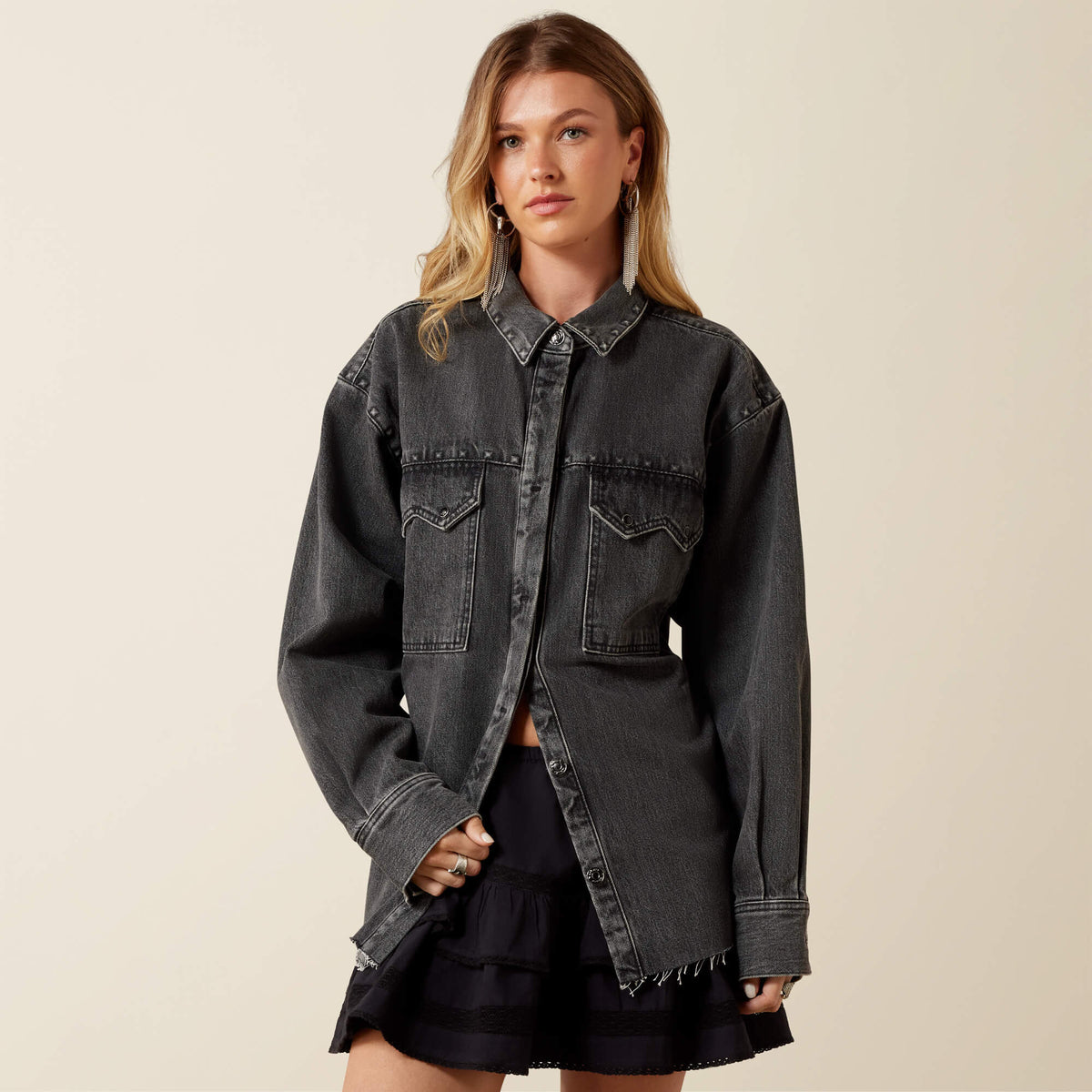 Ariat Popular Lux Oversized Denim Jacket