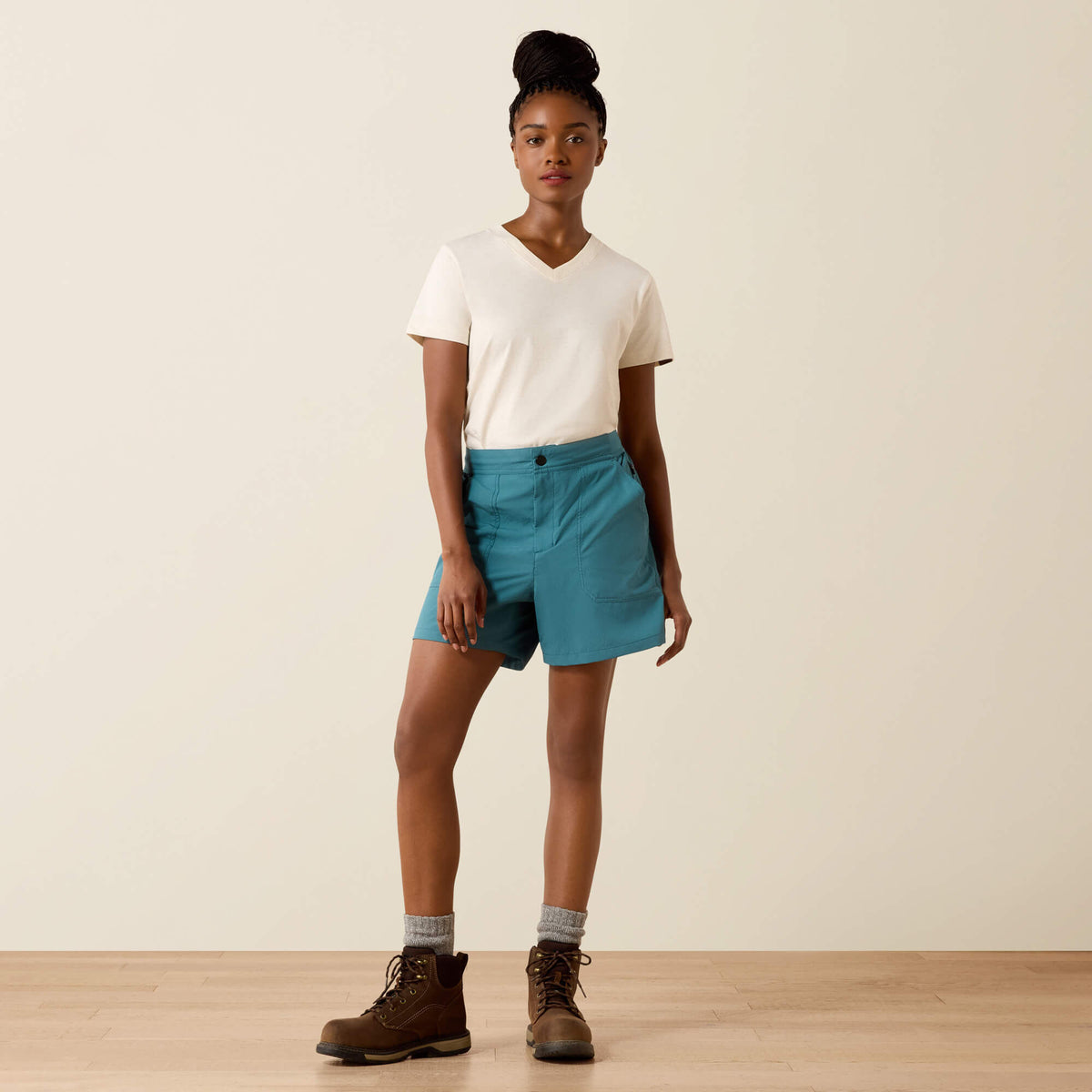 Ariat Sale Rebar Perfect Rise Workflow Ultralight 5" Shorts