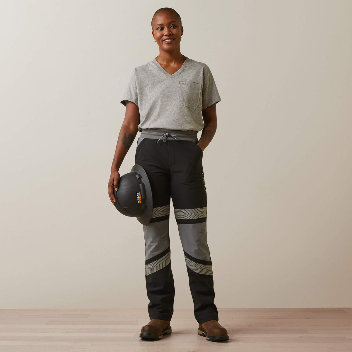 Ariat Customer Favorite Rebar Perfect Rise Hi-Vis Pull-On DuraStretch Slim Leg Pants