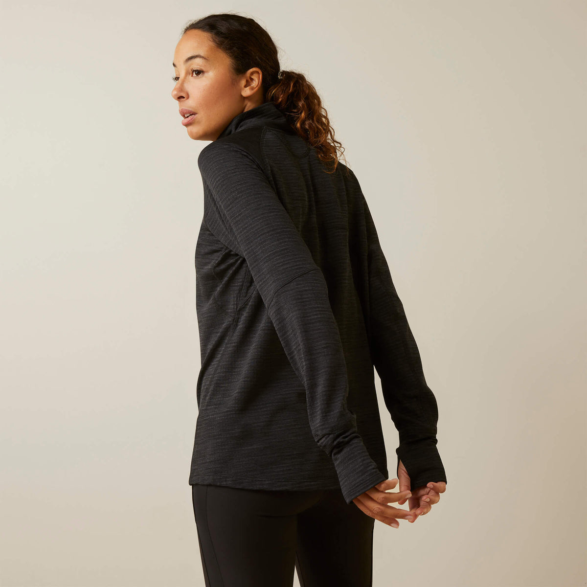 Ariat Quality Rebar Gridwork 1/4 Zip Baselayer