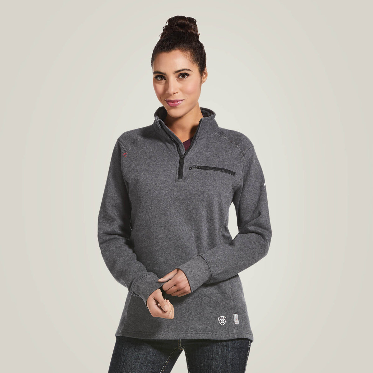 Ariat Best Seller FR Rev 1/4 Zip Top