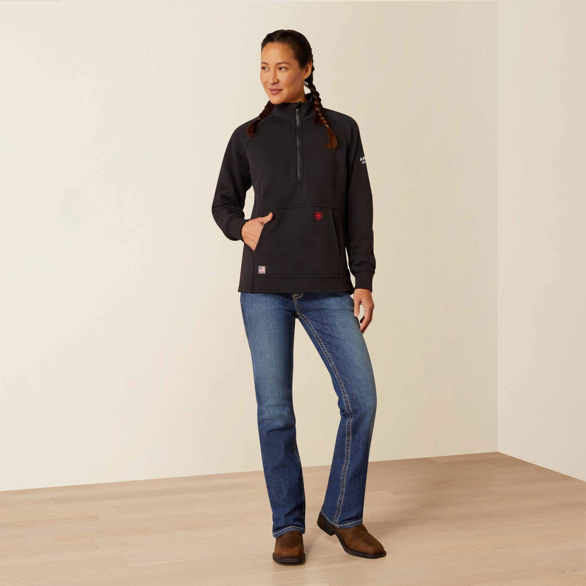Ariat Popular FR Primo Fleece 2.0 1/4 Zip Sweater