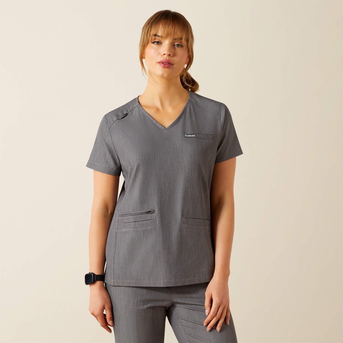 Ariat Trusted Clara 6 Pocket Scrub Top