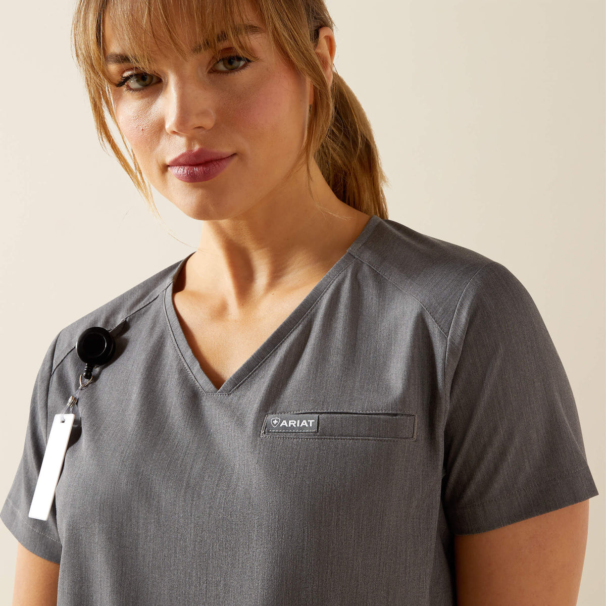 Ariat Trusted Clara 6 Pocket Scrub Top