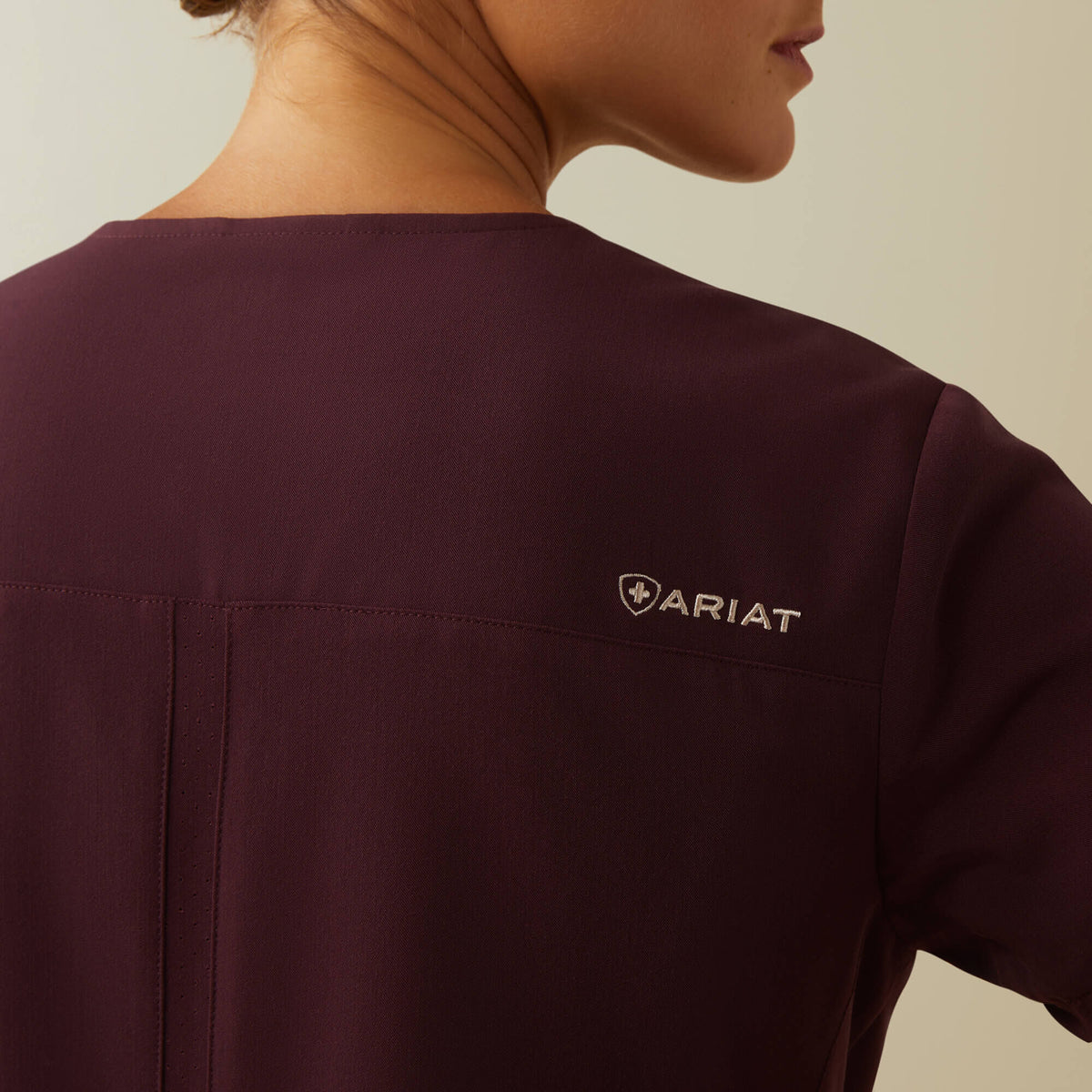 Ariat Signature Clara 6 Pocket Scrub Top