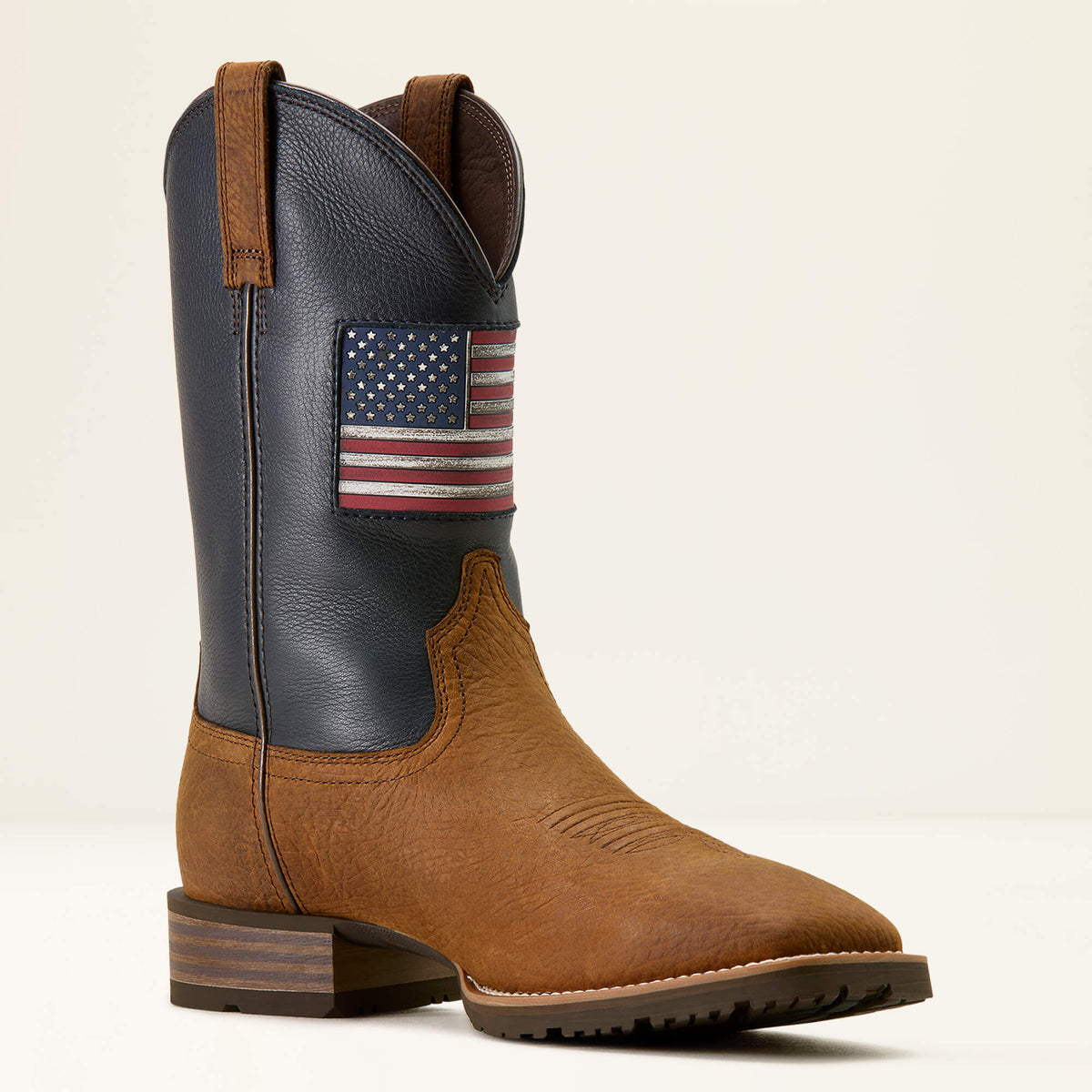 Ariat Hot Sale Hybrid Rancher Patriot Wide Square Toe Cowboy Boot