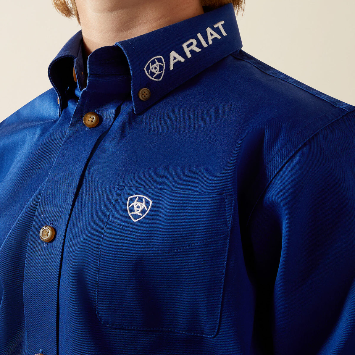 Ariat Featured Team Logo Twill Classic Fit Shirt