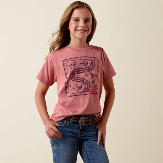 Ariat Best Price Ariat Farm Quilt T-Shirt