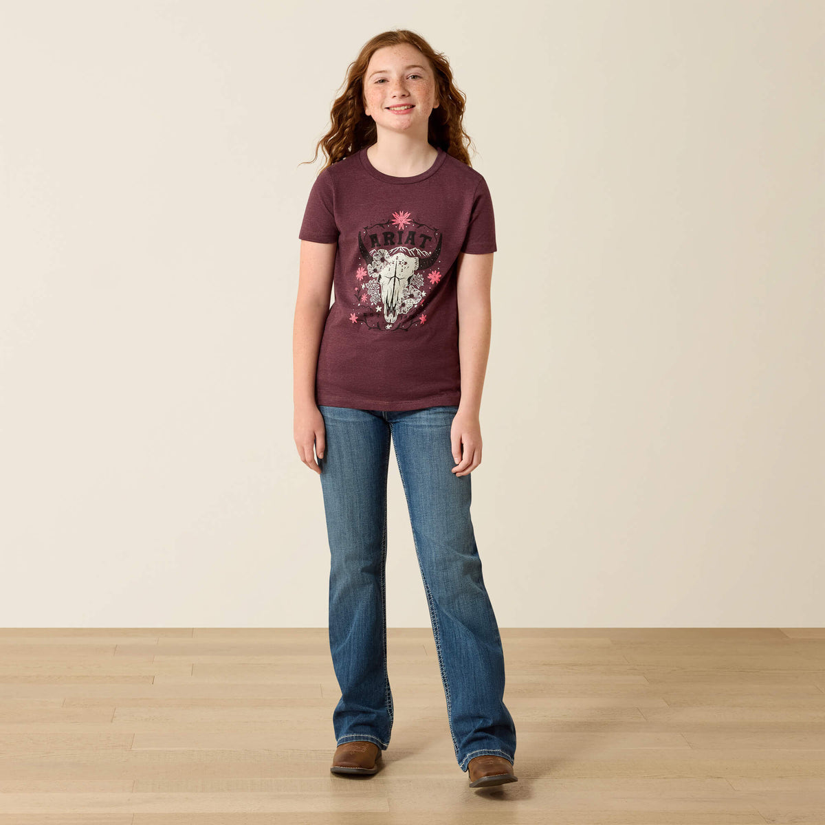 Ariat Customer Favorite Ariat Skulls Florals T-Shirt