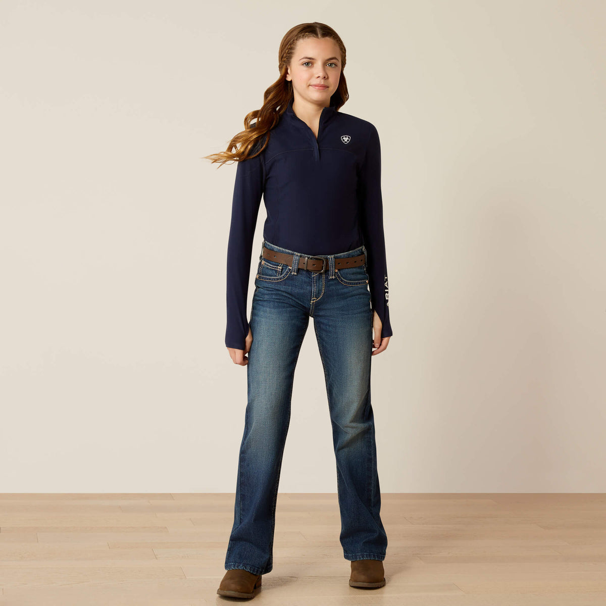 Ariat Deals Lowell 3.0 1/4 Zip Baselayer