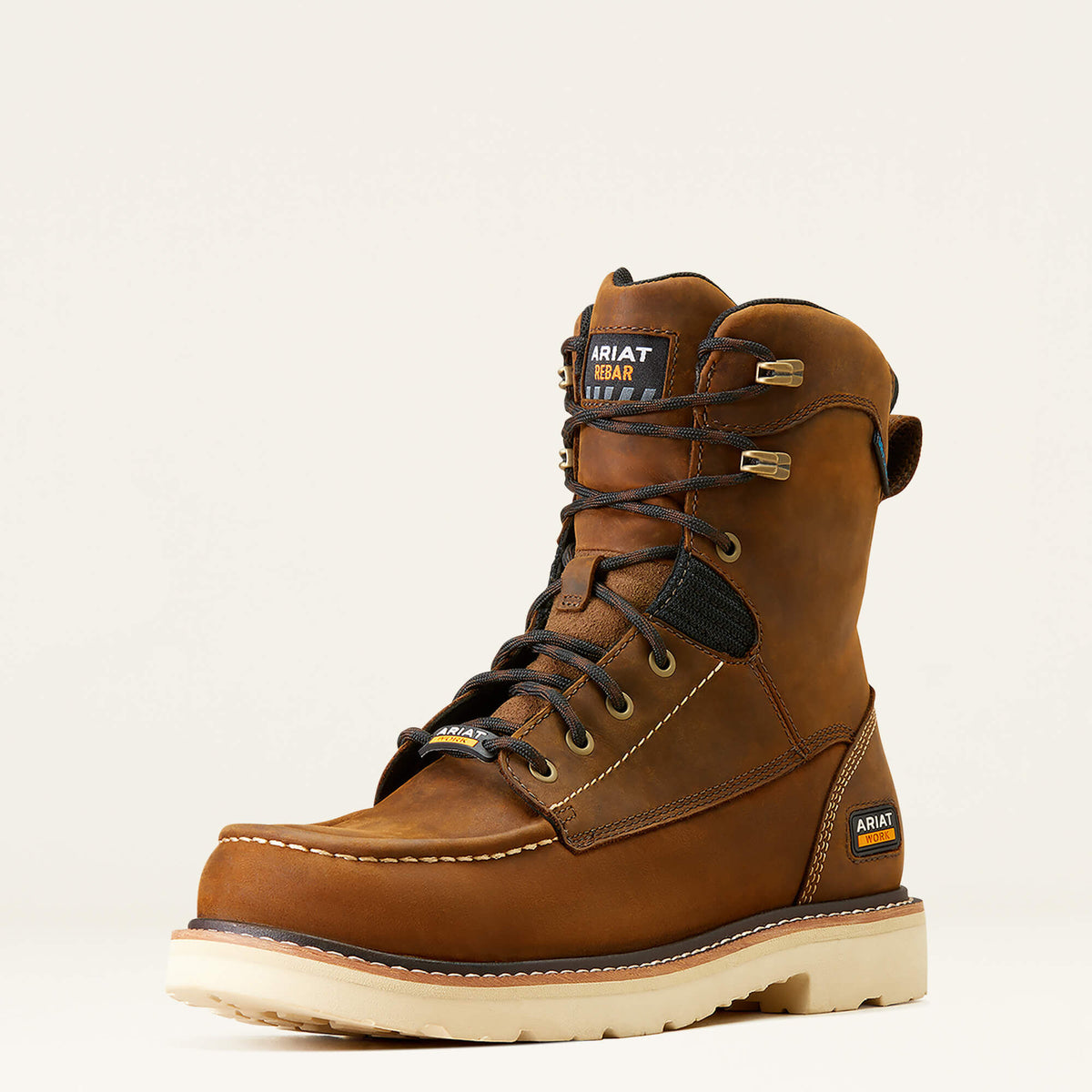 Ariat Popular Rebar Lift 8" Waterproof Work Boot