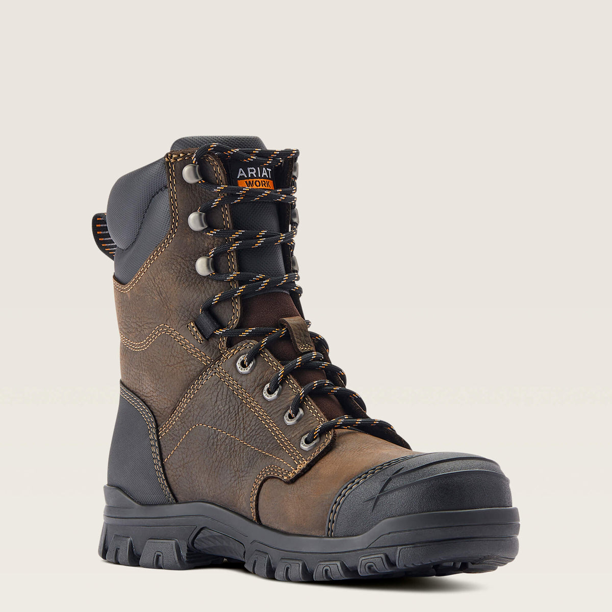 Ariat Latest Treadfast 8" Waterproof Steel Toe Work Boot