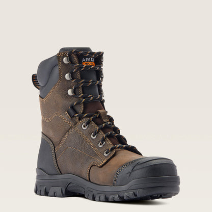 Ariat Latest Treadfast 8" Waterproof Steel Toe Work Boot