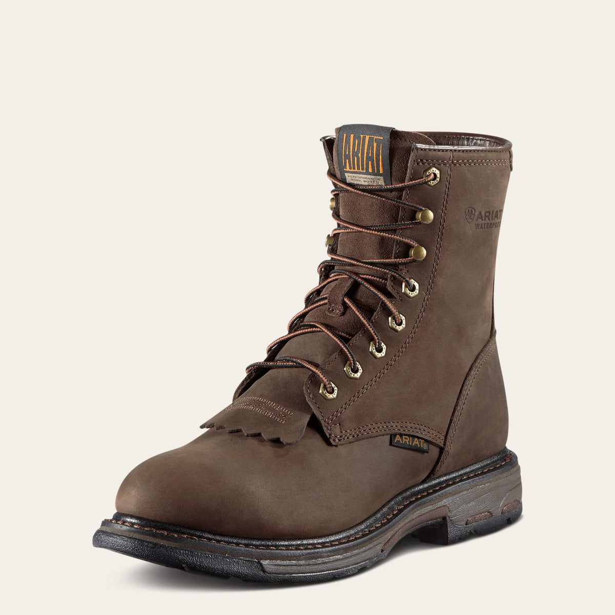 Ariat New WorkHog 8" Waterproof Work Boot