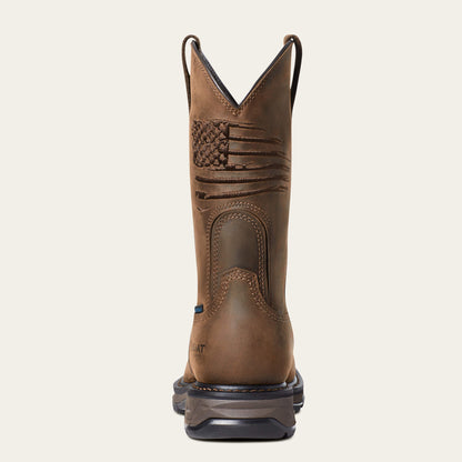 Ariat Value WorkHog XT Patriot Waterproof Carbon Toe Work Boot