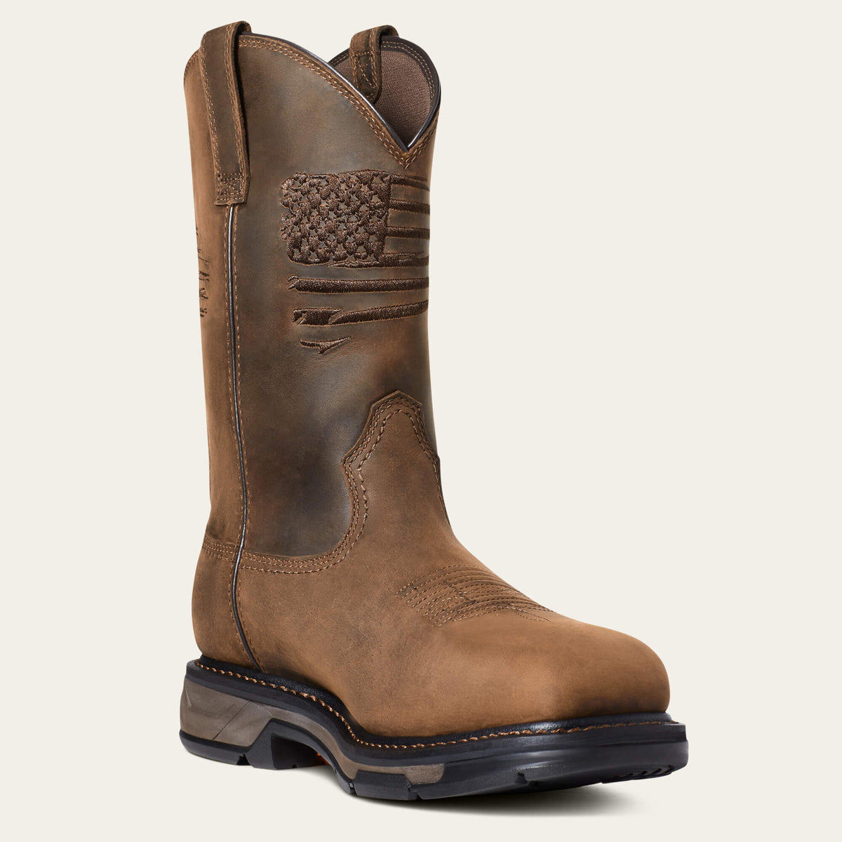 Ariat Value WorkHog XT Patriot Waterproof Carbon Toe Work Boot