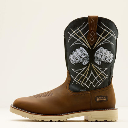 Ariat Popular Activator Live Free Wide Square Toe Steel Toe Work Boot