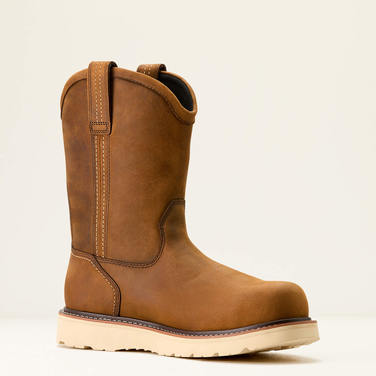 Ariat Discount Rebar Wedge Pull-On Waterproof Composite Toe Work Boot