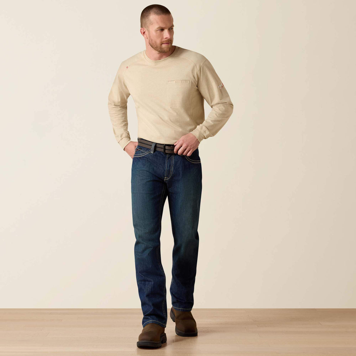 Ariat Best Seller FR M4 Relaxed Boundary Boot Cut Jean