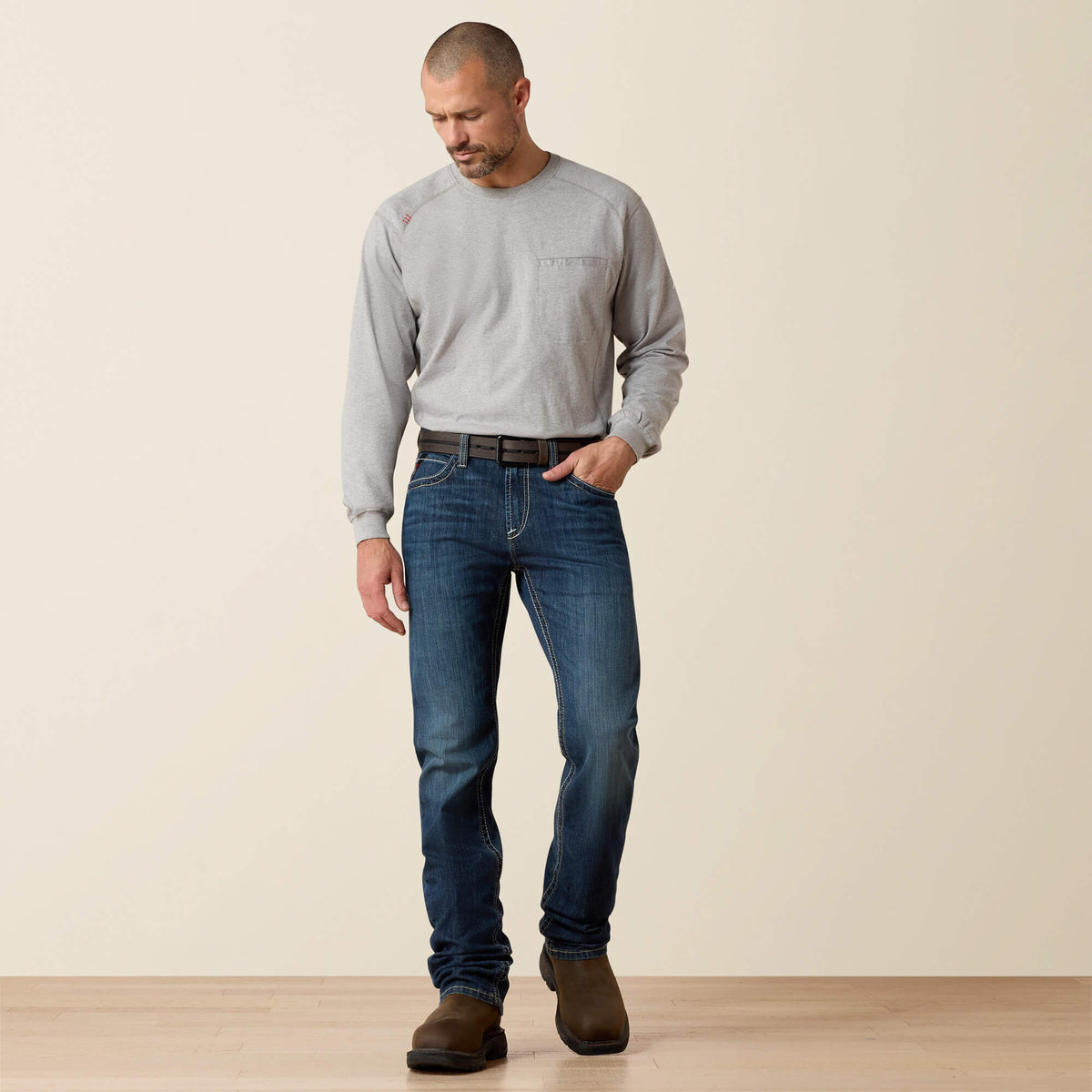 Ariat Popular FR M7 Slim Stretch DuraLight Shoreway Straight Leg Jean