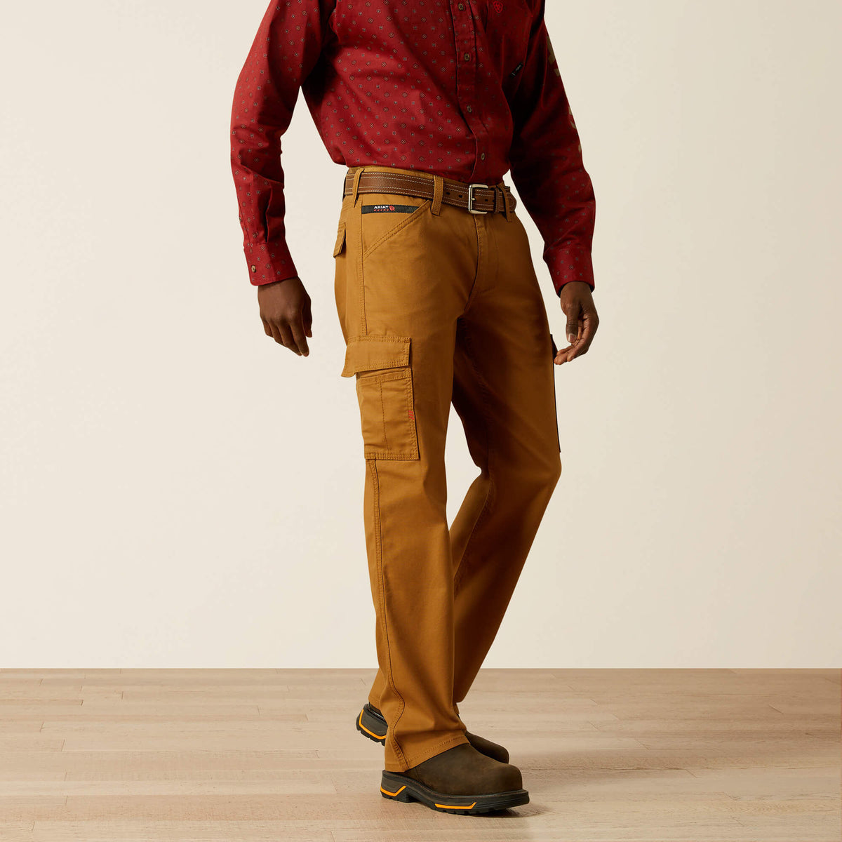 Ariat Best Price FR M4 Relaxed Lightweight Cargo DuraStretch Straight Leg Pants