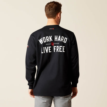 Ariat Premium FR Work Hard Live Free T-Shirt