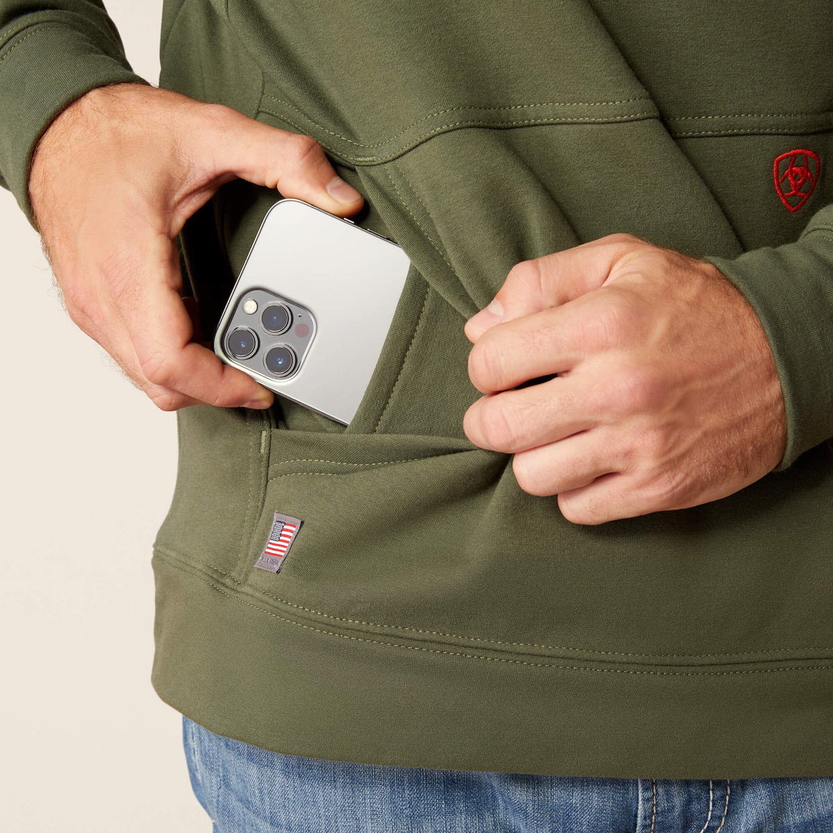 Ariat New FR DuraStretch Pullover Hoodie