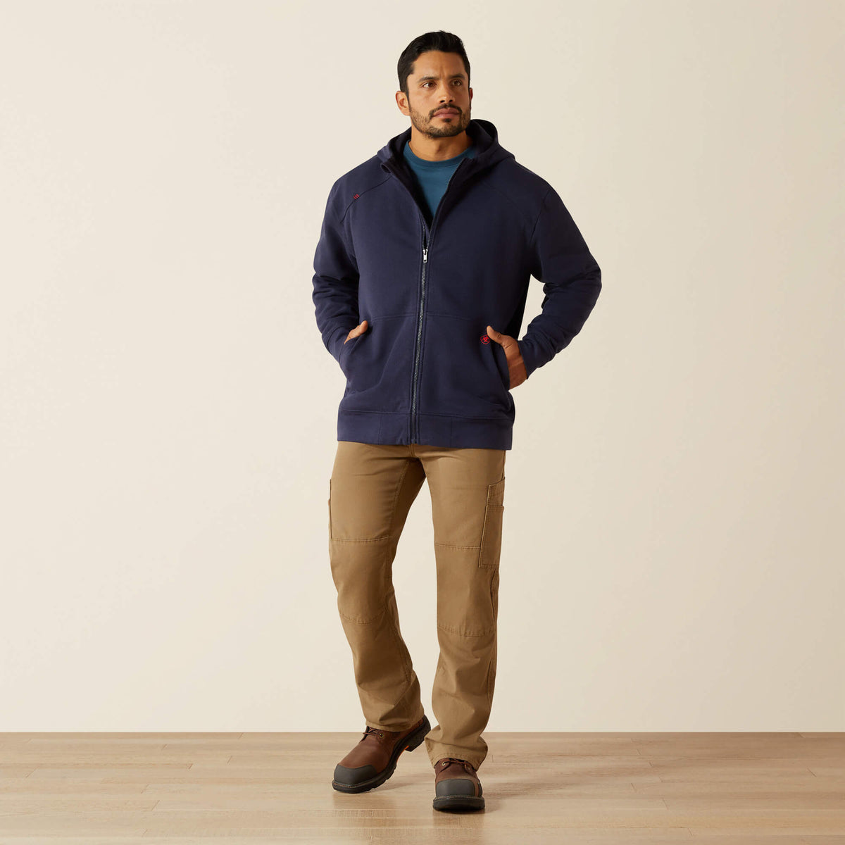 Ariat Essential FR DuraStretch Heavyweight Fleece Full Zip Hoodie