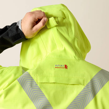 Ariat Featured FR Hi-Vis Hooded Waterproof Jacket