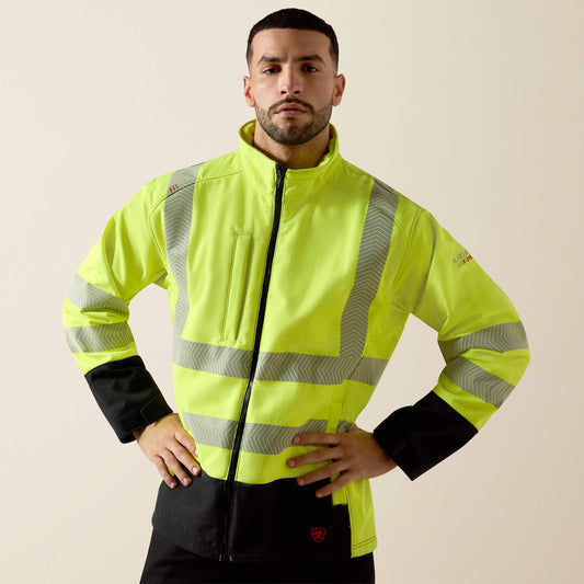 Ariat Signature FR Vernon Hi-Vis Softshell Jacket