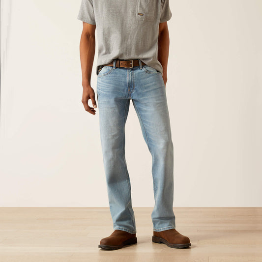 Ariat Everyday Rebar M4 Relaxed DuraStretch Basic Stackable Straight Leg Jean