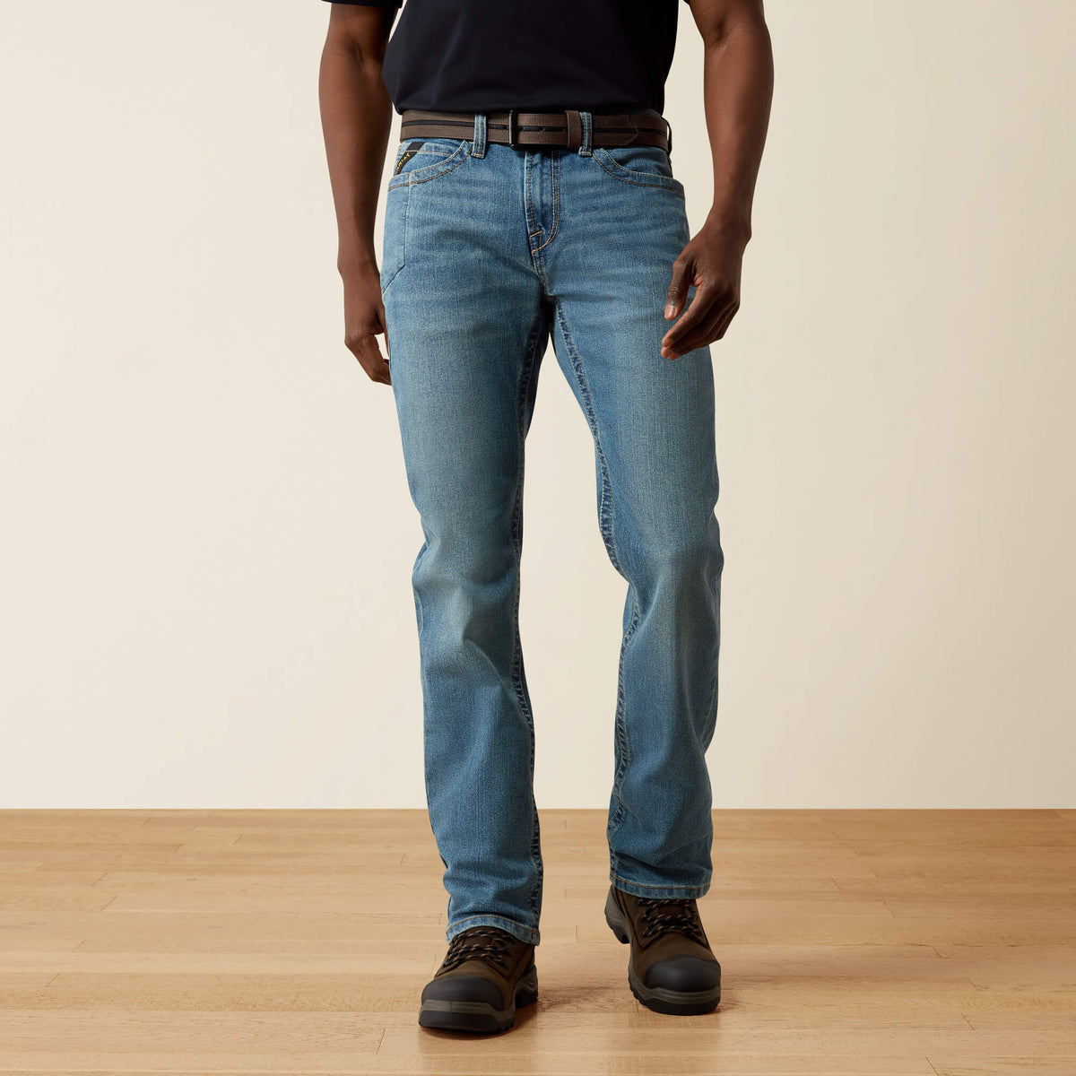 Ariat Great Value Rebar M7 Slim Rail DuraStretch Straight Leg Jeans