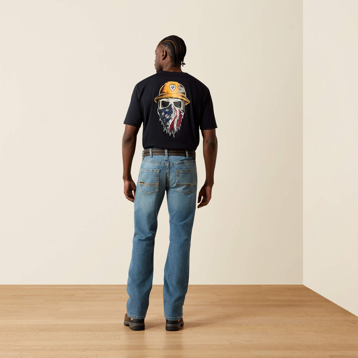 Ariat Great Value Rebar M7 Slim Rail DuraStretch Straight Leg Jeans