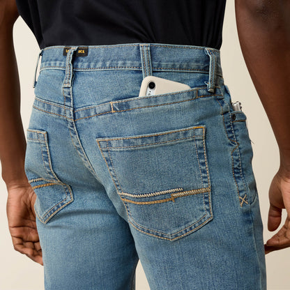 Ariat Great Value Rebar M7 Slim Rail DuraStretch Straight Leg Jeans