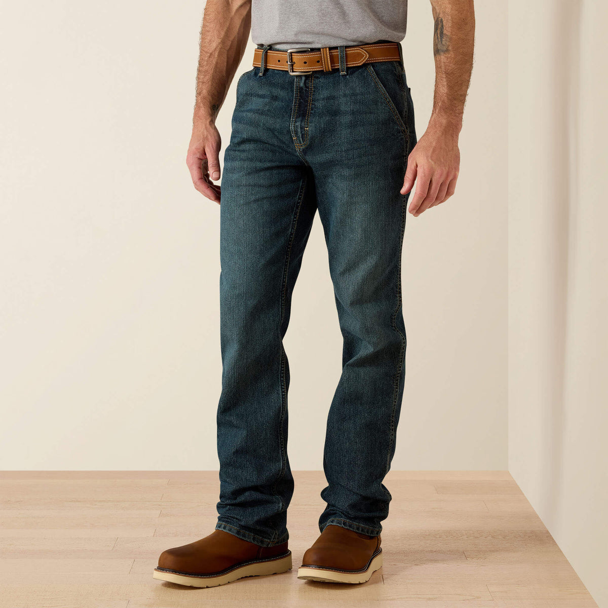 Ariat Quality Rebar M7 Slim DuraStretch Workhorse Straight Leg Jean