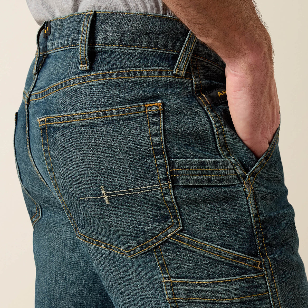Ariat Quality Rebar M7 Slim DuraStretch Workhorse Straight Leg Jean