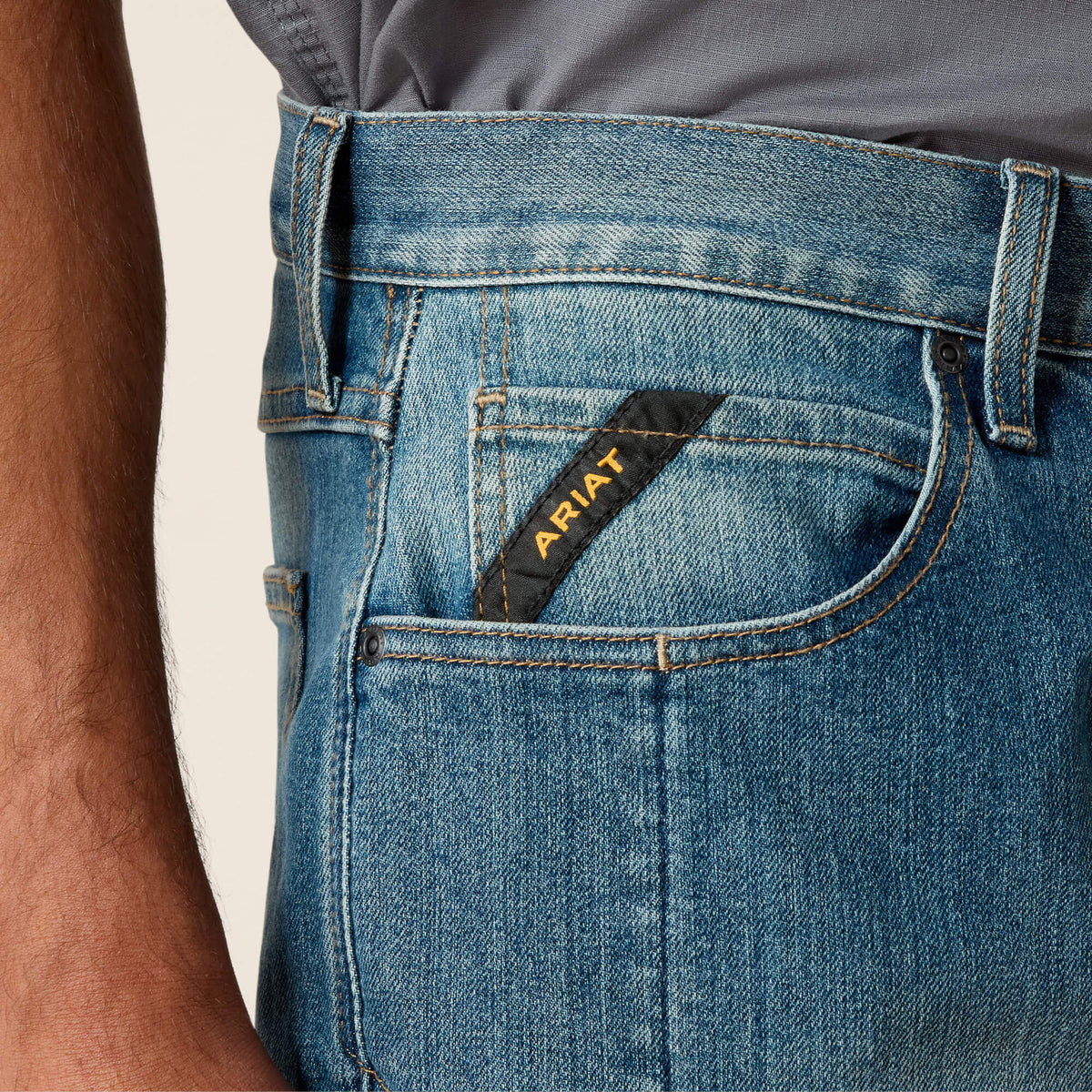 Ariat Essential Rebar M5 DuraStretch Basic Stackable Straight Leg Jean